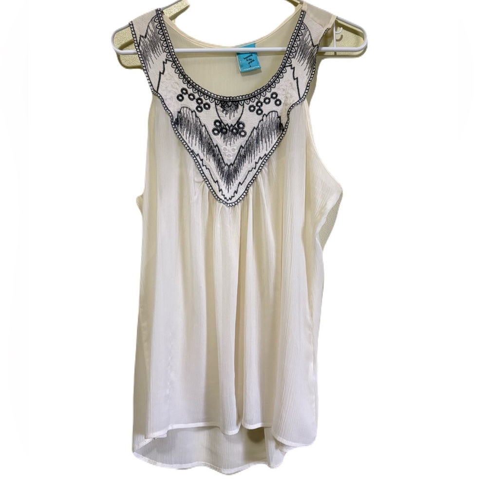 Boho Y2K Flowy Tank Top